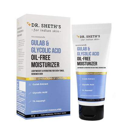GULAB & GLYCOLIC ACID OIL FREE MOISTURIZER 50G