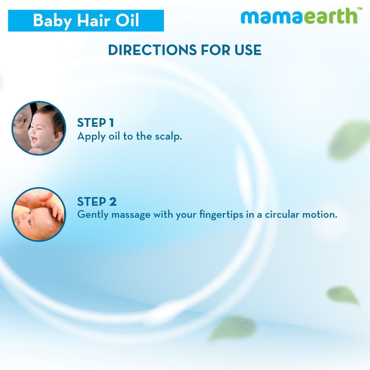 NOURISHING HAIR OIL FOR BABIES WITH ALMOND AND AVOCADO OIL - 200 ML