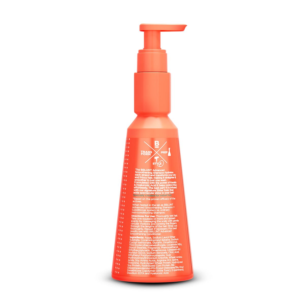 ADVANCED SMOOTHENING SHAMPOO WITH KERATIN & HYALURONIC ACID 300ML