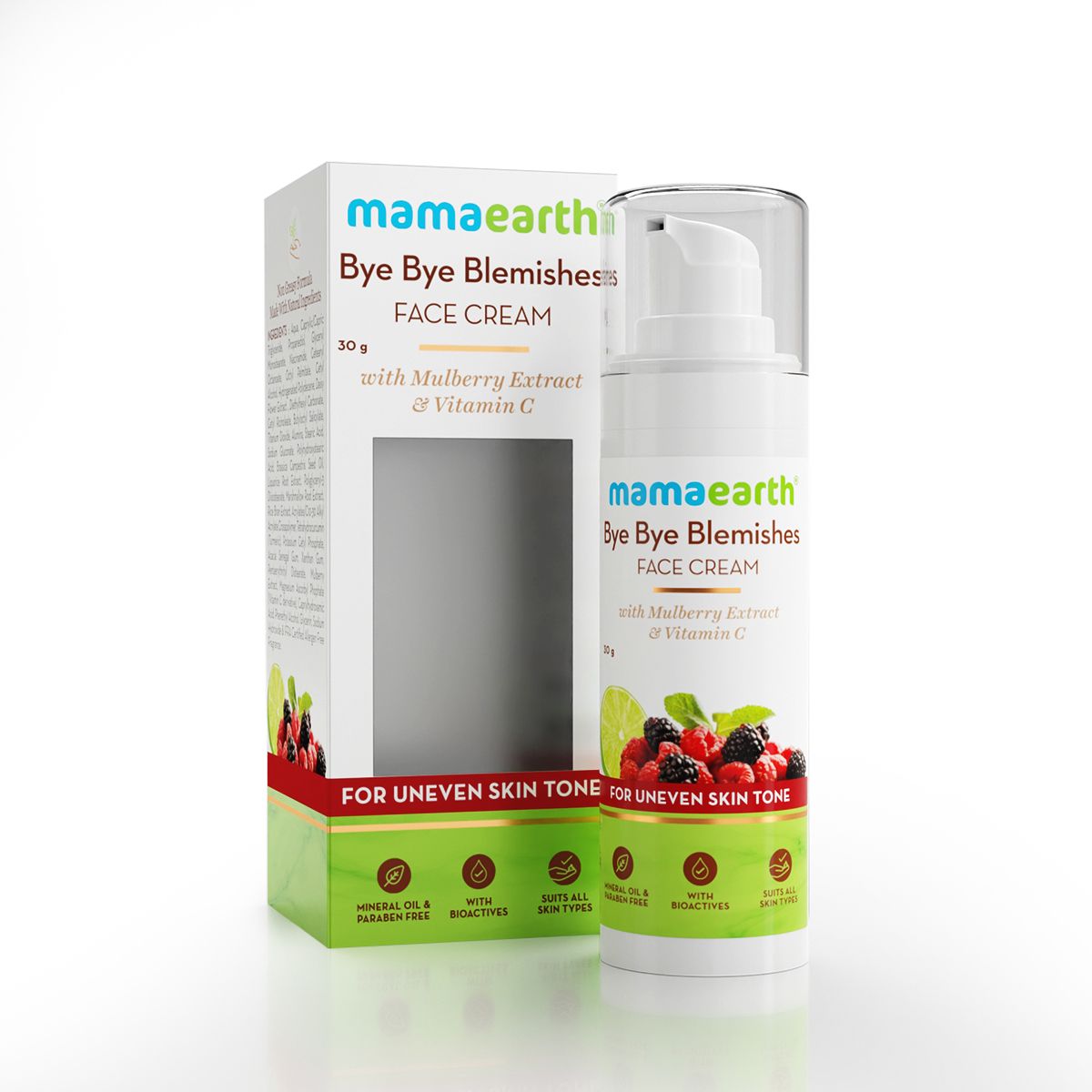 BYE BYE BLEMISHES FACE CREAM FOR REDUCING PIGMENTATION AND BLEMISHES 30G