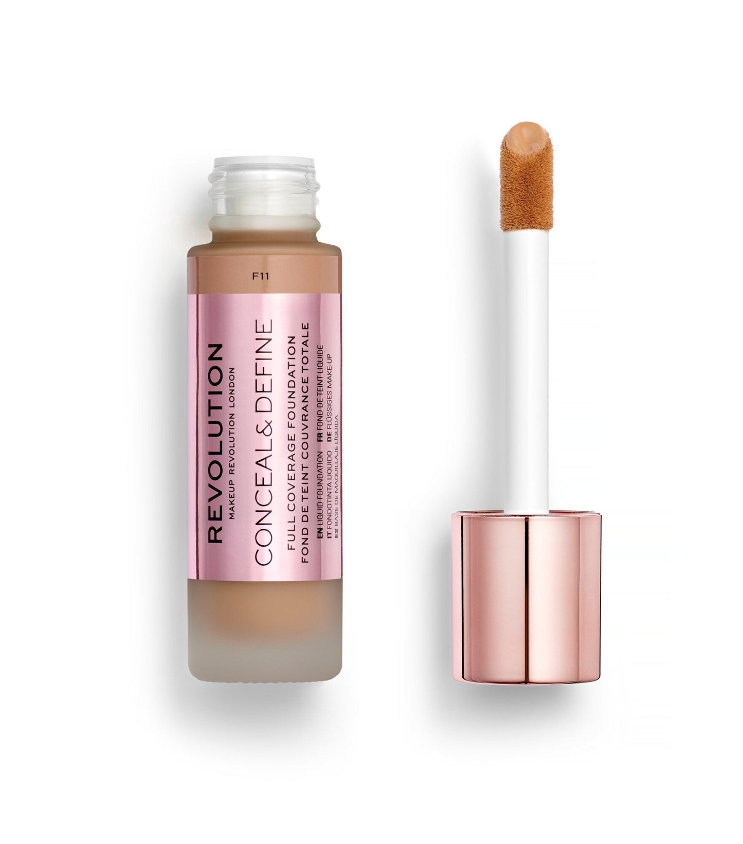 REVOLUTION CONCEAL & DEFINE FULL COVERAGE FOUNDATION