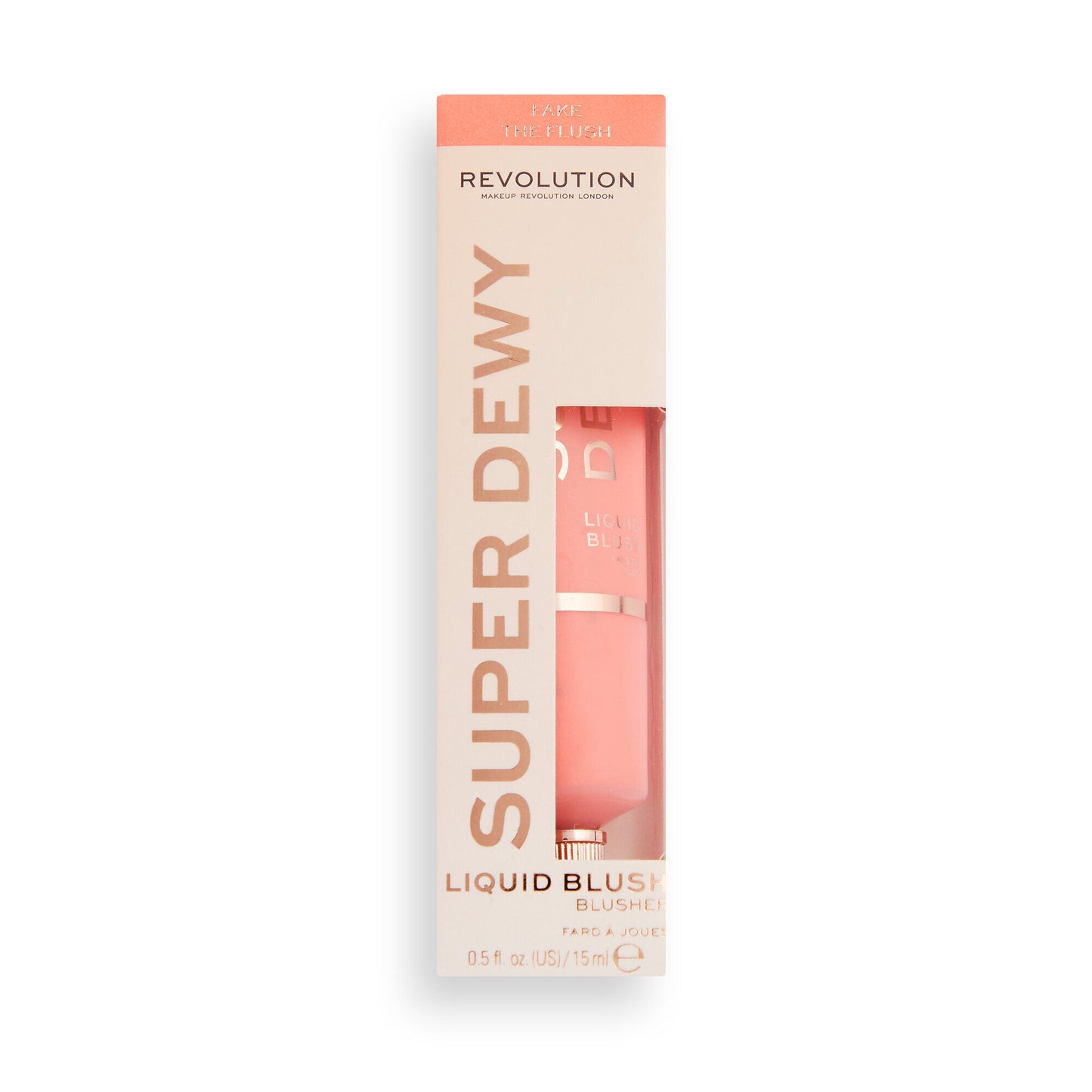 REVOLUTION SUPERDEWY LIQUID BLUSH BLUSHING IN LOVE