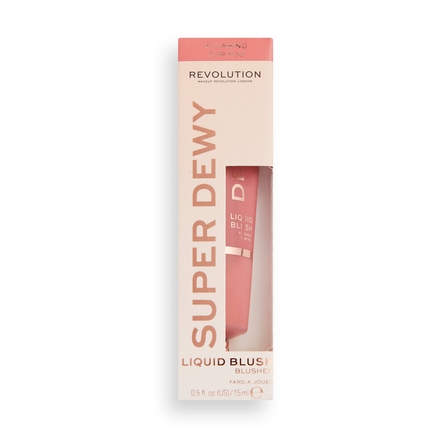 REVOLUTION SUPERDEWY LIQUID BLUSH BLUSHING IN LOVE