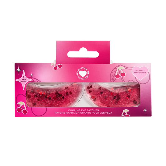 I HEART REVOLUTION MIDNIGHT CHERRY COOL REUSABLE UNDEREYE PATCHES