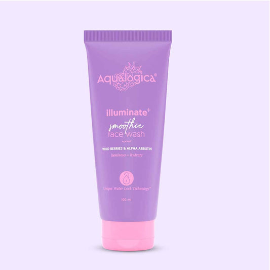 ILLUMINATE+ SMOOTHIE FACE WASH WITH WILD BERRIES & ALPHA ARBUTIN FOR LUMINOUS GLOW - 100ML