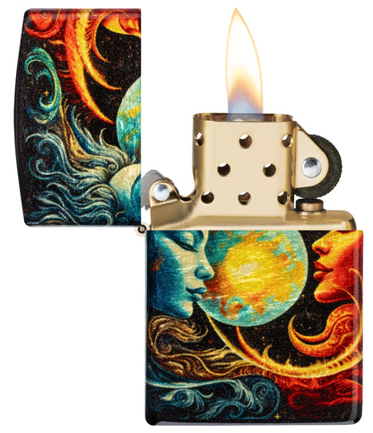 SPIRITUAL SUN AND MOON DESIGN
