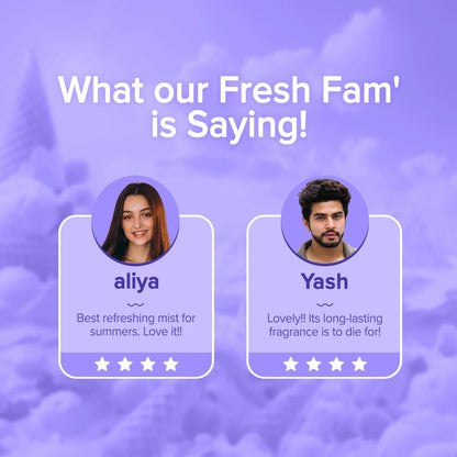 REFRESH+ SUN KISSED VANILLA PERFUME BODY MIST WITH ZEMEA & HYALURONIC ACID - 150 ML