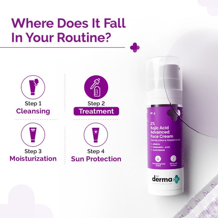 TDC 2% KOJIC ACID ADVANCED FACE CREAM