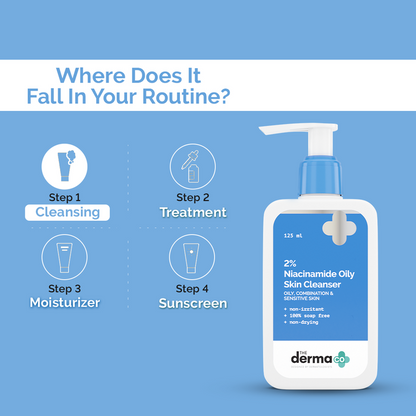 2% NIACINAMIDE OILY SKIN CLEANSER