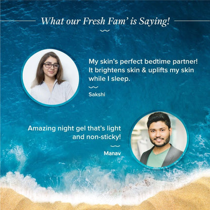 GLOW+ MOUSSE NIGHT GEL 50G