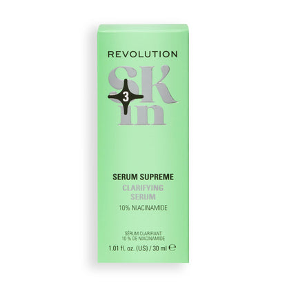 REVOLUTION SKIN SERUM SUPREME 10% NIACINAMIDE CLARIFYING SERUM