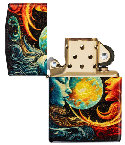 SPIRITUAL SUN AND MOON DESIGN
