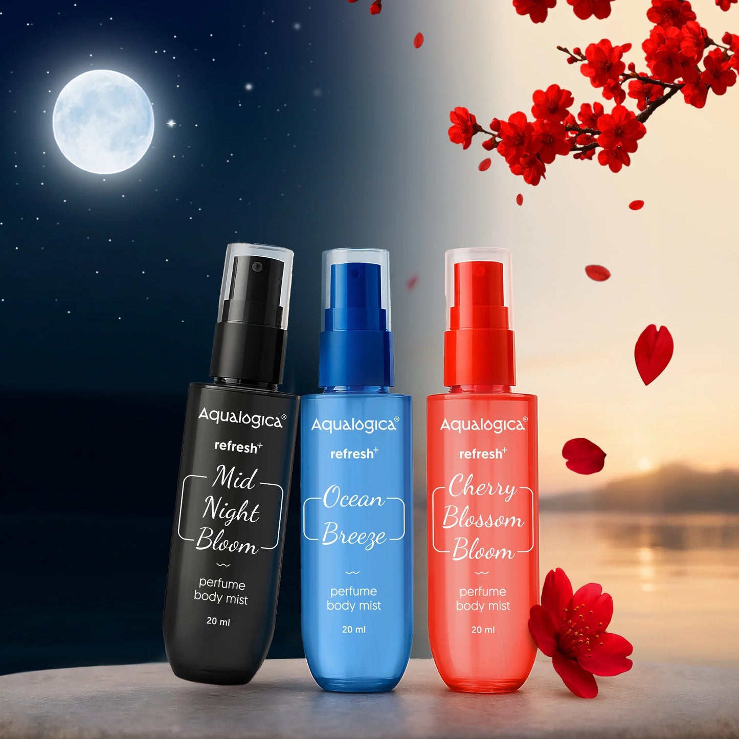 REFRESH+ MIST ME NOT SET OF 3 PERFUME BODY MIST