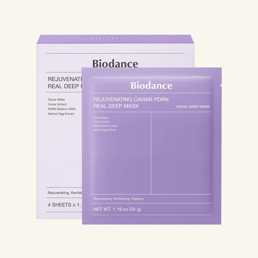 REJUVENATING CAVIAR PDRN REAL DEEP MASK (34G*4EA)