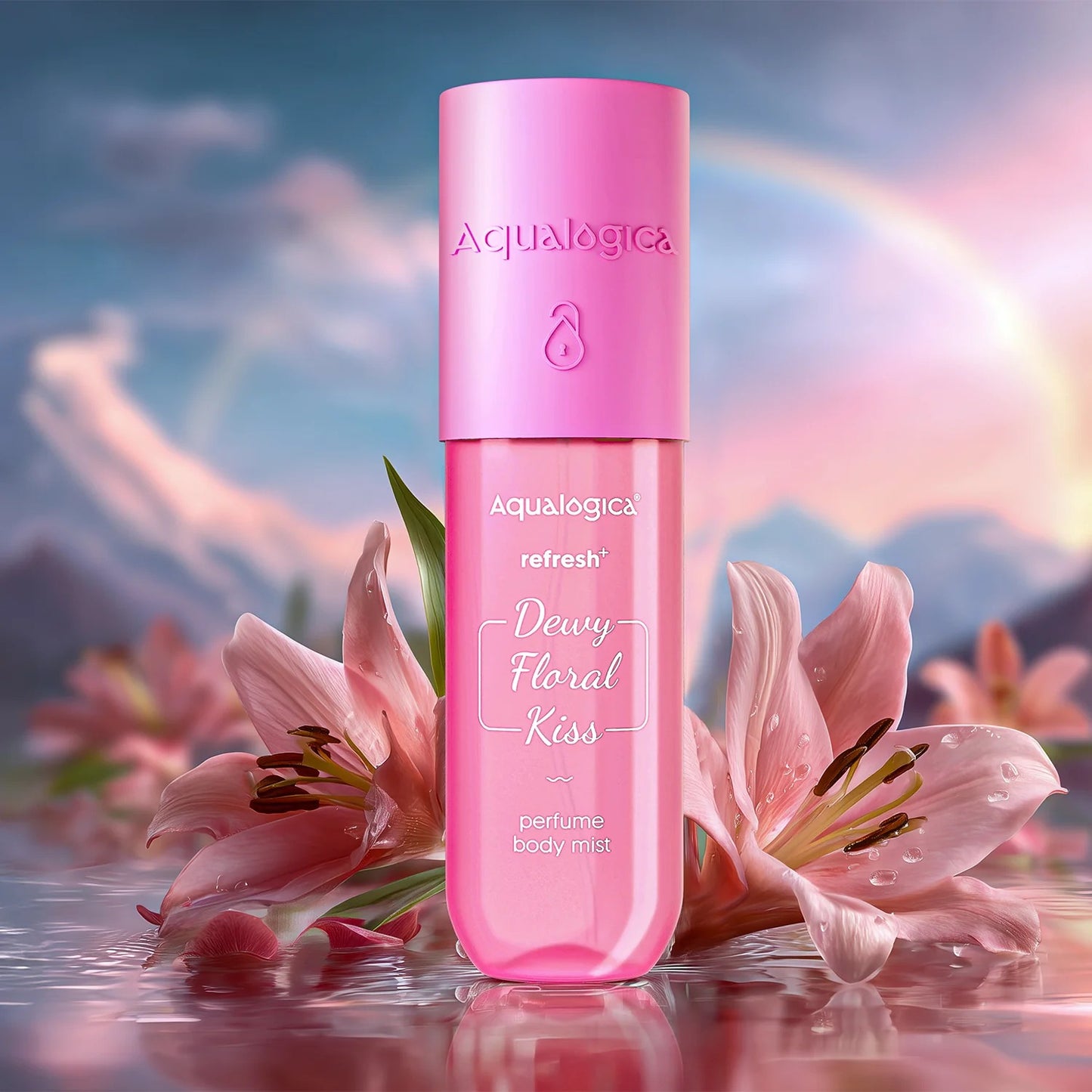 REFRESH+ DEWY FLORAL KISS PERFUME BODY MIST WITH ZEMEA & HYALURONIC ACID- 150 ML