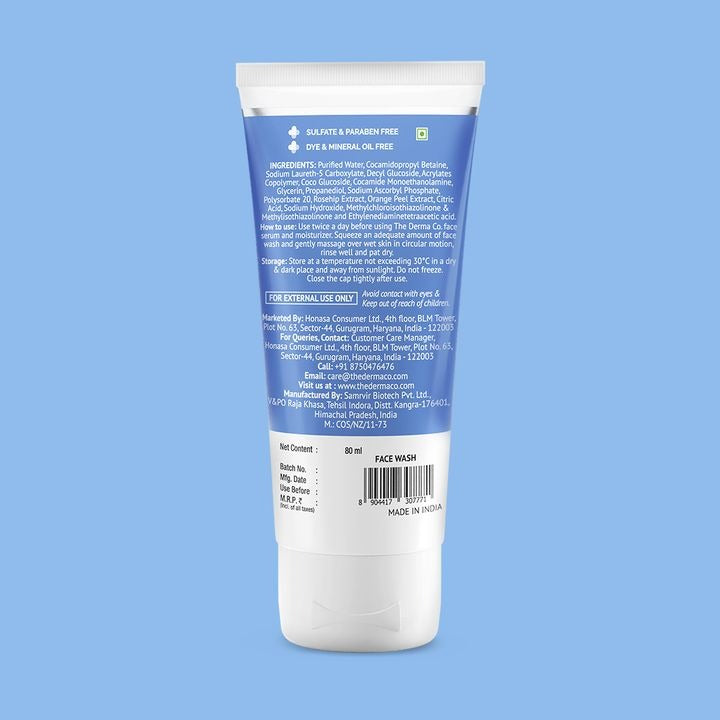2% VITAMIN C GEL DAILY FACE WASH 80 ML