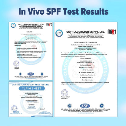 RADIANCE+ DEWY SUNSCREEN 50GM