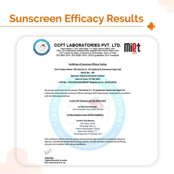 1% HYALURONIC LONG LASTING SUNSCREEN 50G
