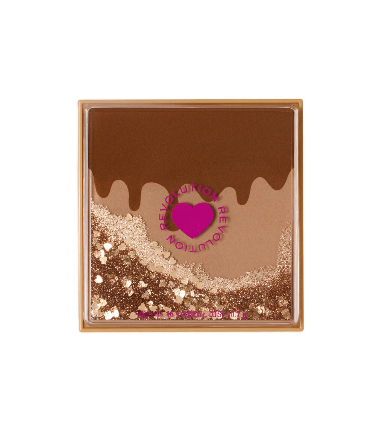 I HEART REVOLUTION NAUGHTY OR NICE SHADOW PALETTE - MOCHA MAGIC