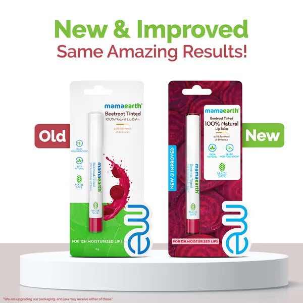 BEETROOT TINTED 100% NATURAL LIP BALM 2G