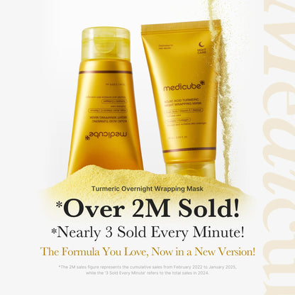 KOJIC ACID TURMERIC NIGHT WRAPPING MASK 75ML