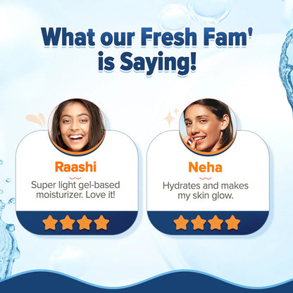 GLOW+ HYDRA GEL MOISTURIZER WITH VITAMIN C & PAPAYA - 200 G