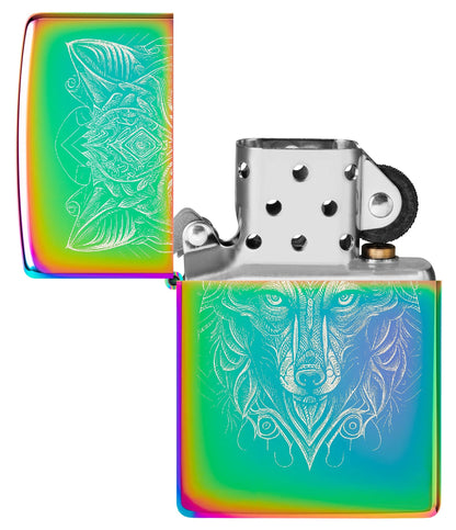 WOLF MULTICOLOR
