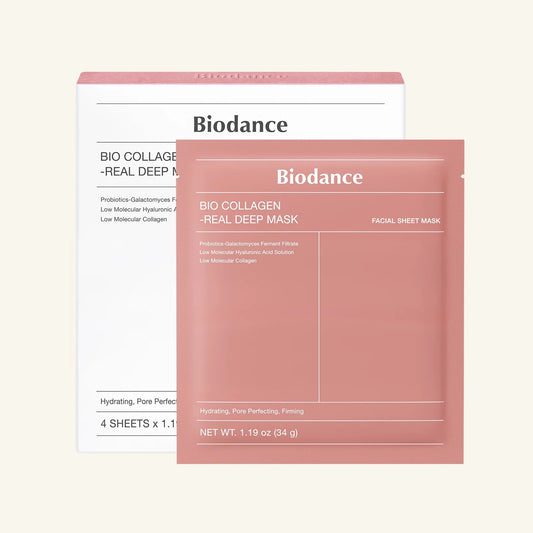 BIO-COLLAGEN REAL DEEP MASK [34G*4 SHEETS]