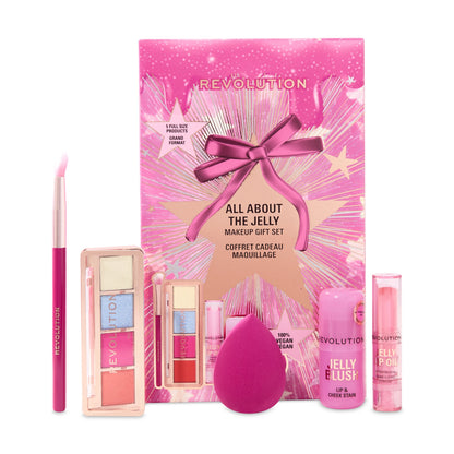 REVOLUTION BEAUTY ALL ABOUT THE JELLY MAKEUP SET