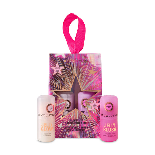 REVOLUTION JELLY BLUSH & HIGHLIGHTER SET