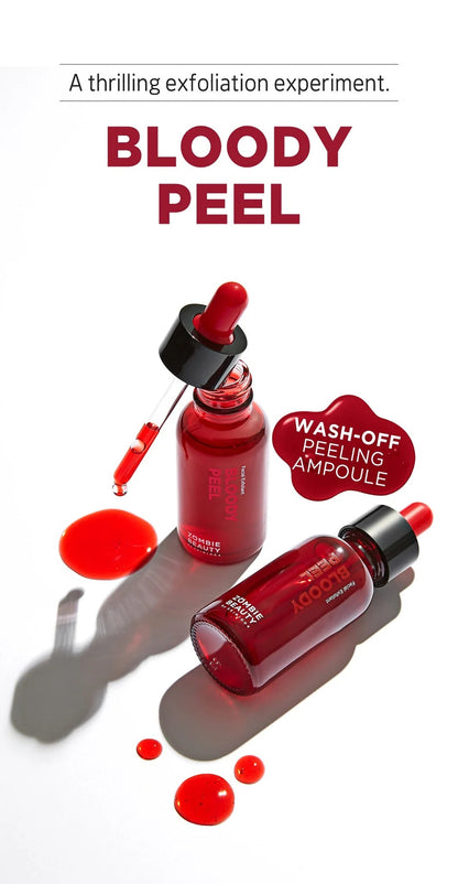 ZOMBIE BEAUTY BLOODY PEEL