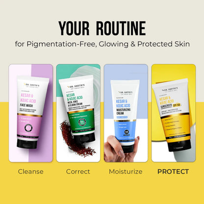 KESAR & KOJIC ACID SUNSCREEN - 50 GM