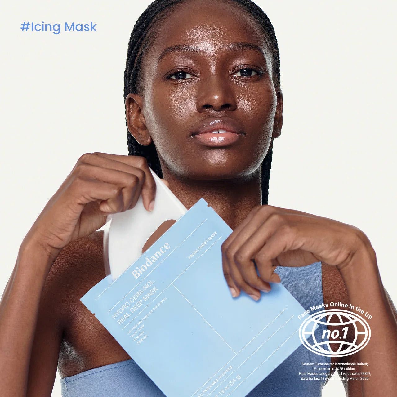 HYDRO CERA-NOL REAL DEEP MASK [34G*4 SHEETS]
