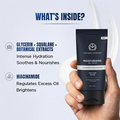 MOISTURISING GEL CREAM | LIGHTWEIGHT, INTENSE HYDRATION