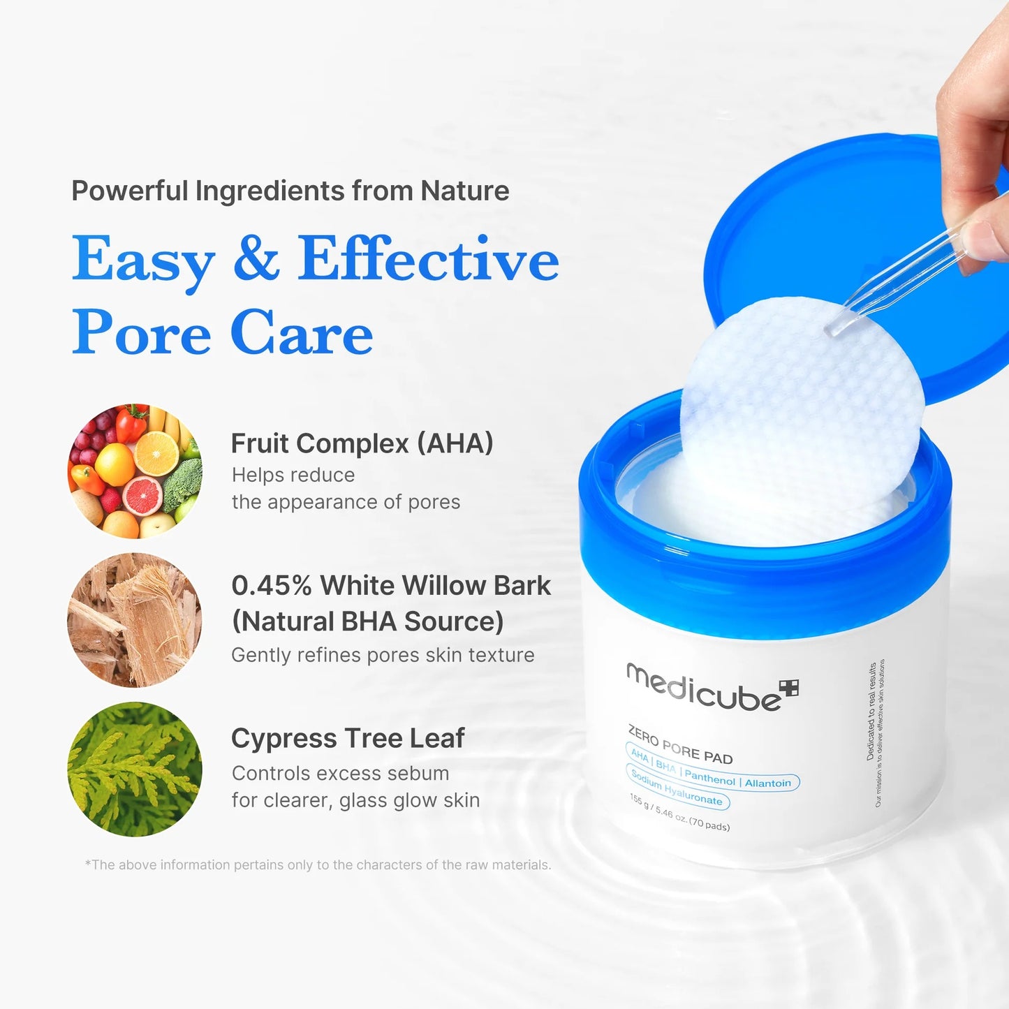 ZERO PORE TONER PAD (70EA)155G