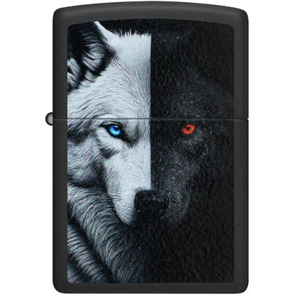 Zippo Wolf Black