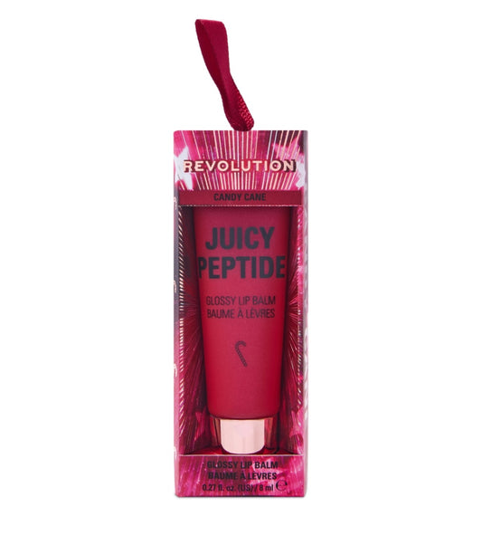 REVOLUTION JUICY PEPTIDE CANDY CANE LIP BALM