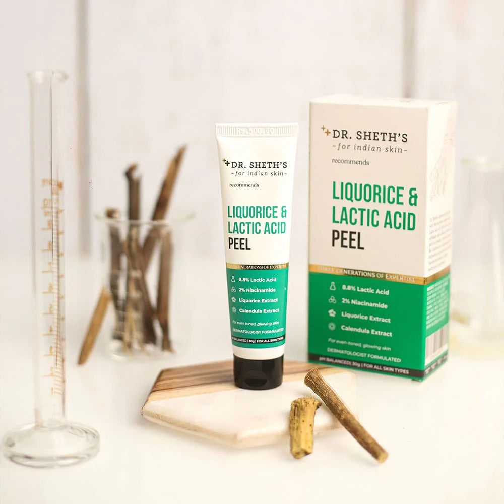 LIQUORICE & LACTIC ACID PEEL - 30 GM