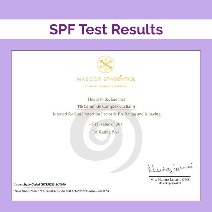 1% CERAMIDE COMPLEX LIP BALM