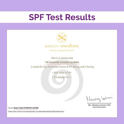 1% CERAMIDE COMPLEX LIP BALM