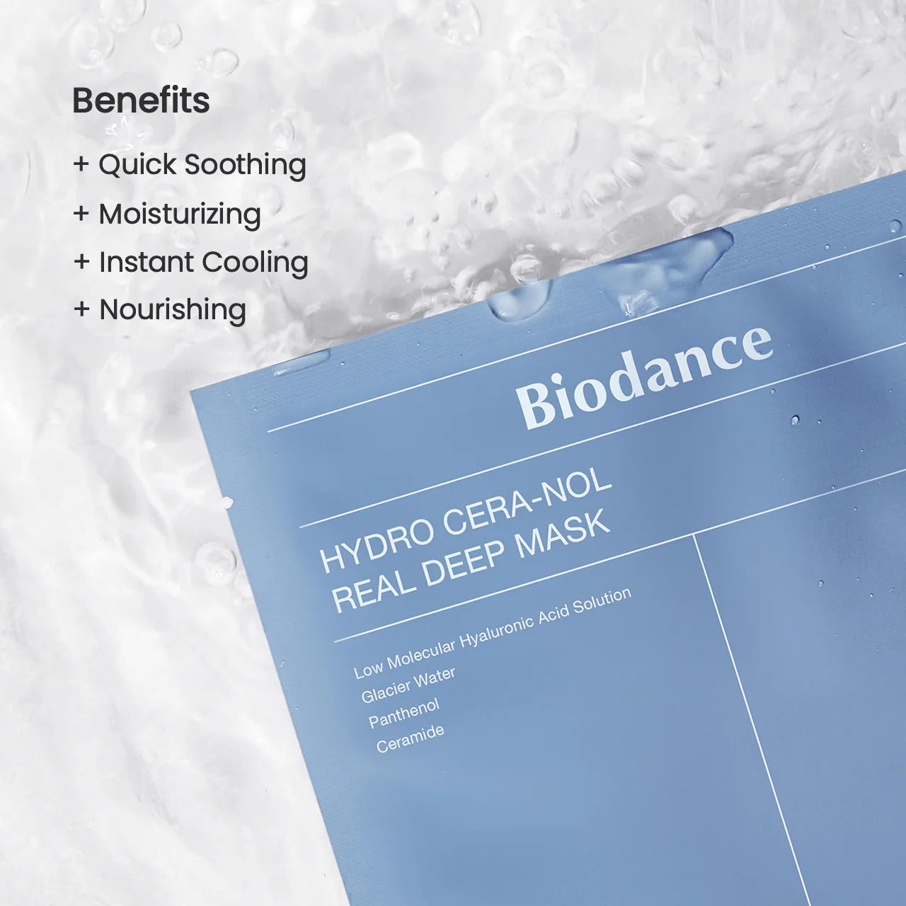 HYDRO CERA-NOL REAL DEEP MASK [34G*4 SHEETS]