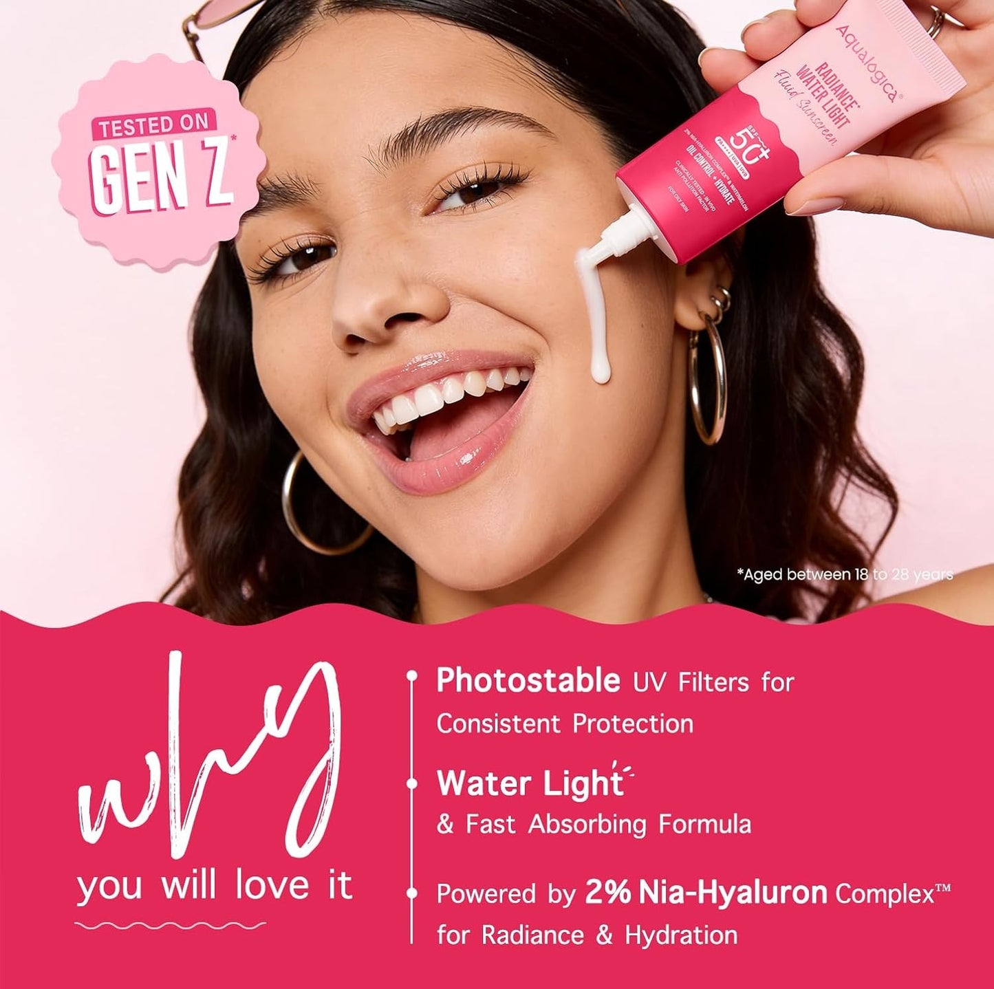 RADIANCE+ WATER LIGHT FLUID SUNSCREEN 50G