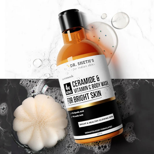 DR. SHETH'S CERAMIDE & VITAMIN C BODY WASH 250 ML