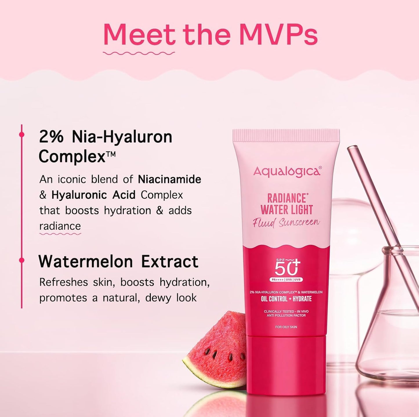 RADIANCE+ WATER LIGHT FLUID SUNSCREEN 50G