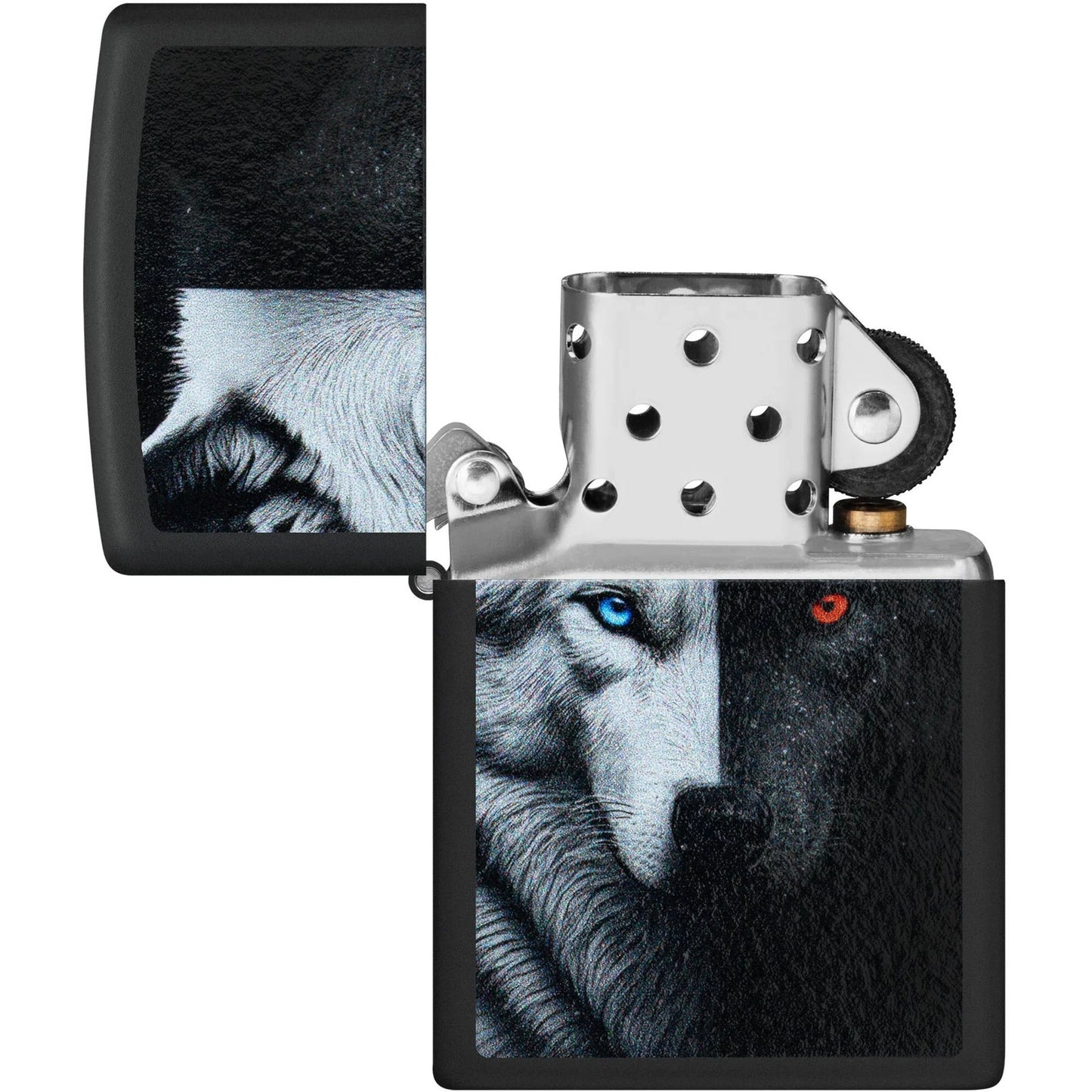 Zippo Wolf Black