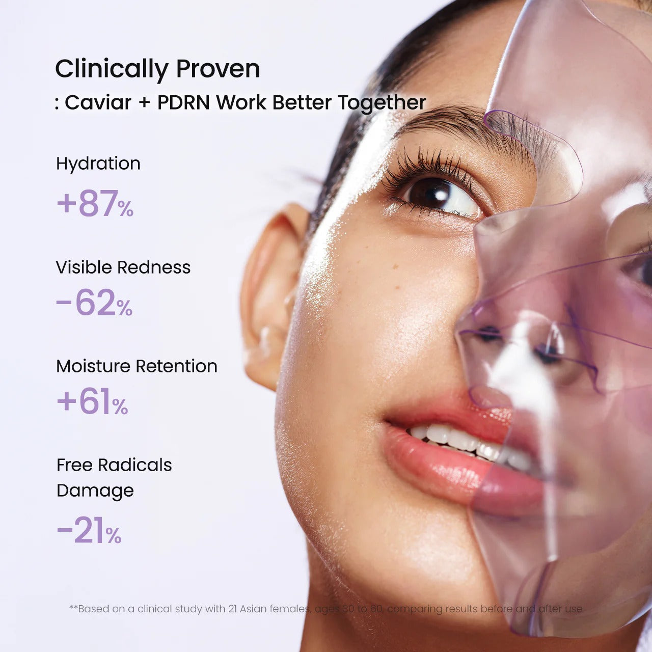 REJUVENATING CAVIAR PDRN REAL DEEP MASK (34G*4EA)
