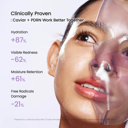 REJUVENATING CAVIAR PDRN REAL DEEP MASK (34G*4EA)