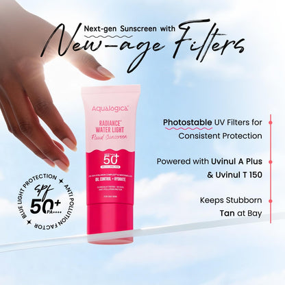 RADIANCE+ 25G  WATER LIGHT FLUID SUNSCREEN