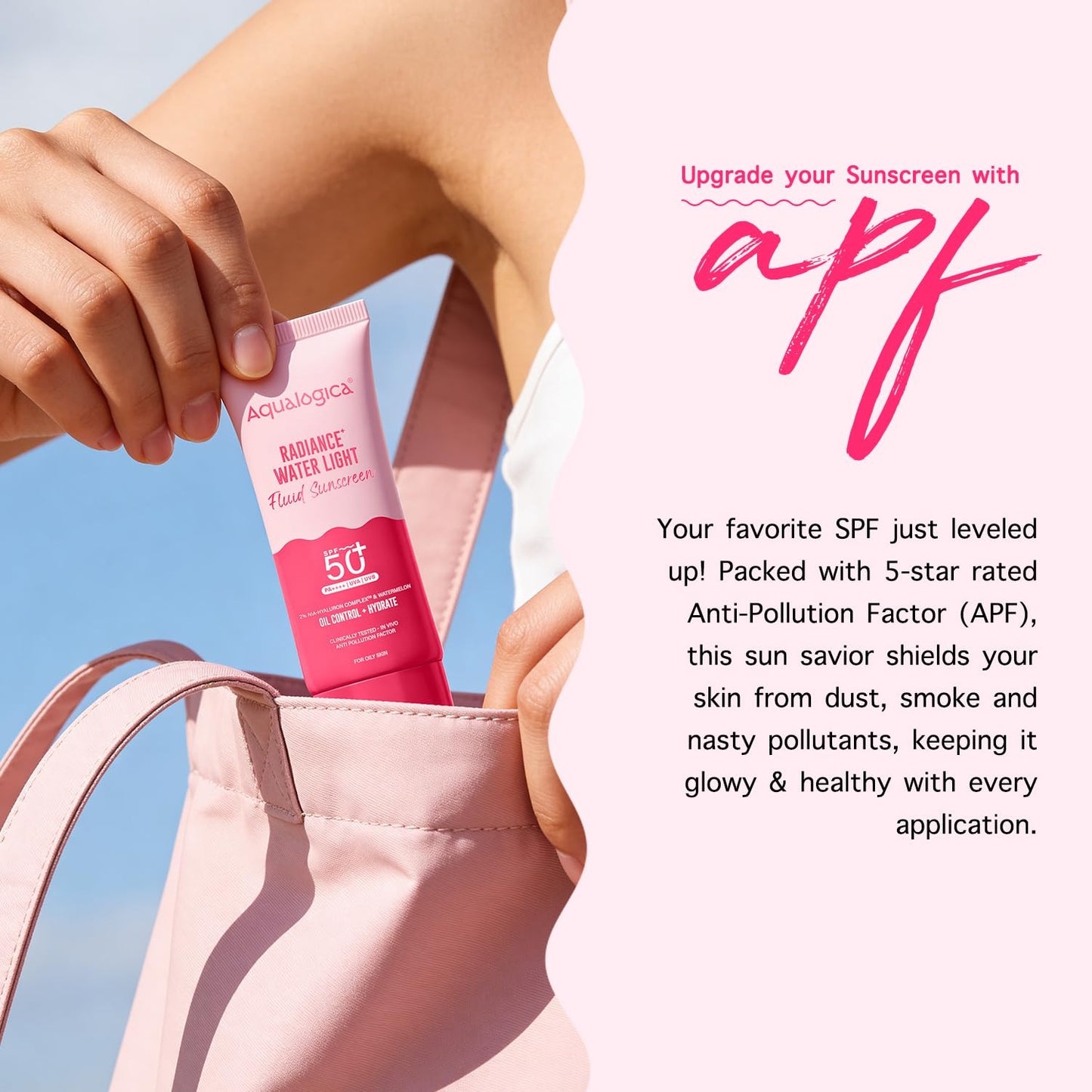 RADIANCE+ WATER LIGHT FLUID SUNSCREEN 50G