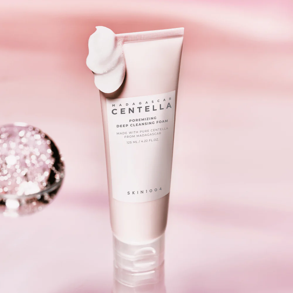 MADAGASCAR CENTELLA POREMIZING DEEP CLEANSING FOAM 125ML